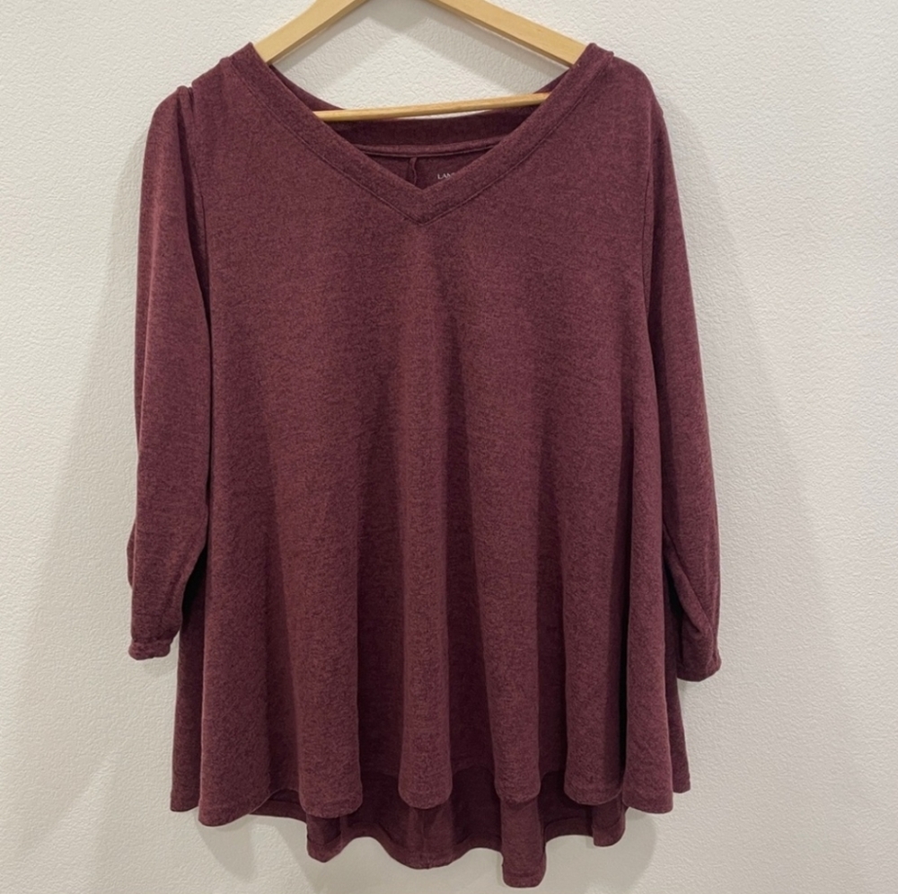 NWT 18/20 LB Maroon sweater